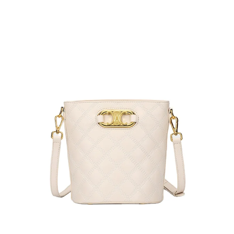 2021 Fashion handbags for women luxury PU leather metal chain ladies purse bucket bag crossbody bag, White, black, apricot
2021 Fashion handbags for women luxury PU leather metal chain ladies purse bucket bag crossbody bag, White, black, apricot