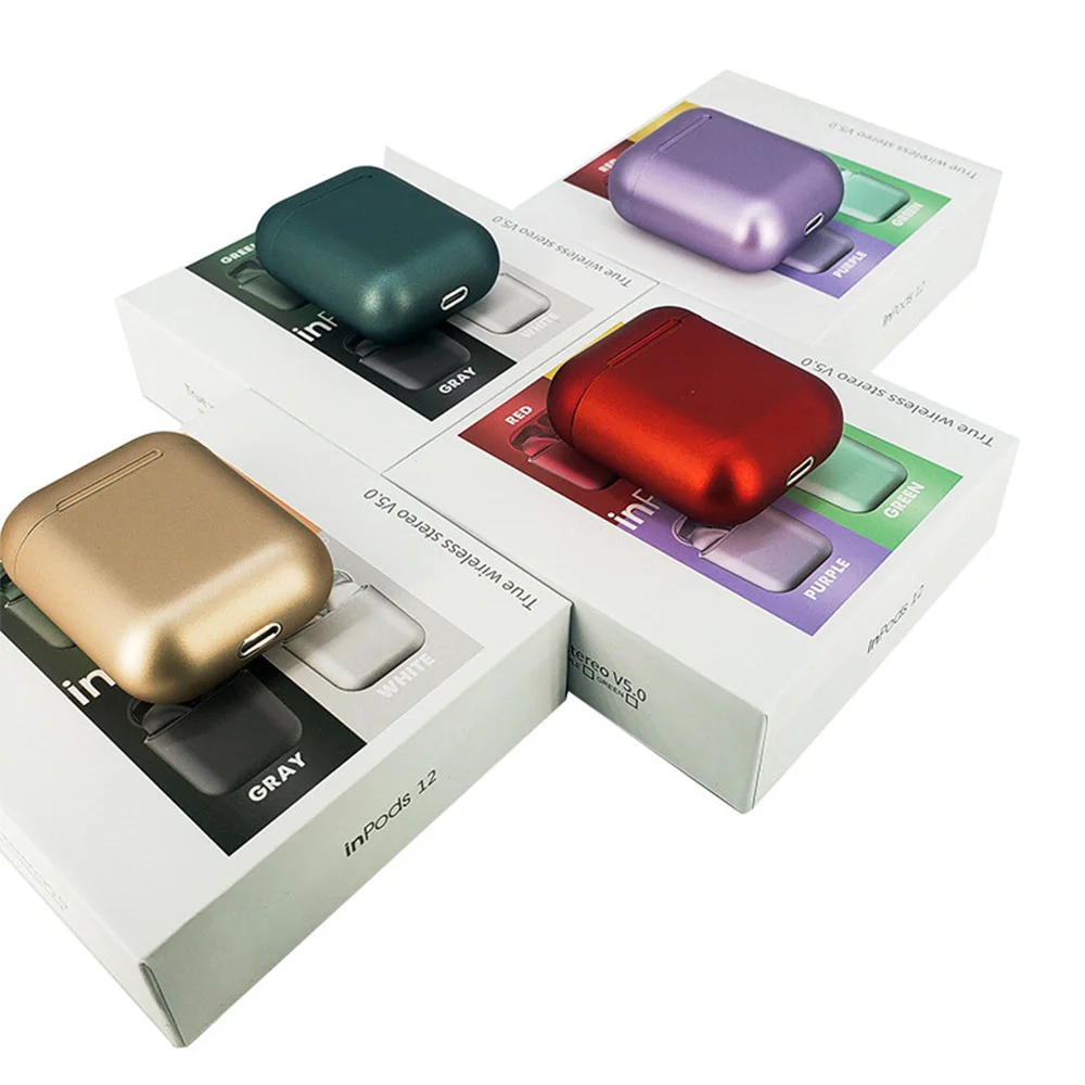 2020 New Arrival Bluetooth 5.0 inpods 12 Earphone Headphone Auto Connect Bluetooth Earphone Wireless inpods 12 headphones i12, Macaron
2020 New Arrival Bluetooth 5.0 inpods 12 Earphone Headphone Auto Connect Bluetooth Earphone Wireless inpods 12 headphones i12, Macaron