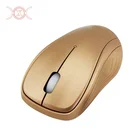 2.4G USB Wireless Mouse DPI Adjustable Gold Color Optical Mini Computer Mouse RGB Ergonomic Mice For Logitech