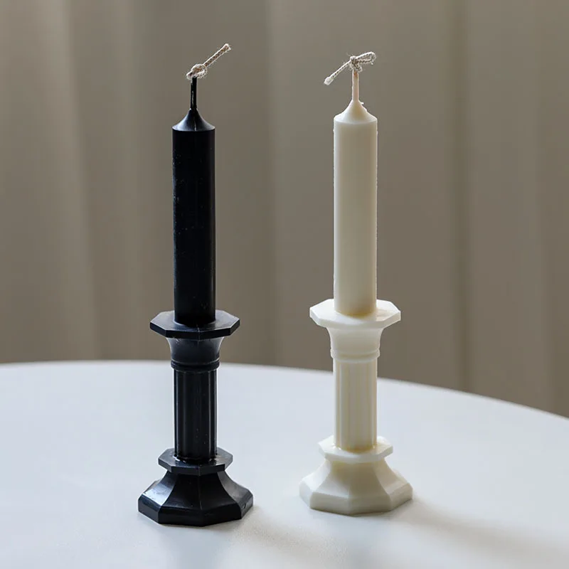 LOVE'N LV431C Tower shape octagonal candlestick pillar candle mold for dining Table Wedding Home Decor
LOVE'N LV431C Tower shape octagonal candlestick pillar candle mold for dining Table Wedding Home Decor