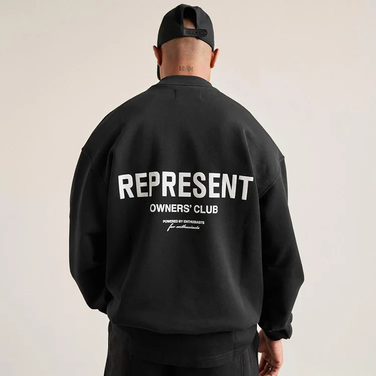 streetwear ready to ship men aesthetic sustainable letter print represent owmers club sweatshirt, Picture
streetwear ready to ship men aesthetic sustainable letter print represent owmers club sweatshirt, Picture