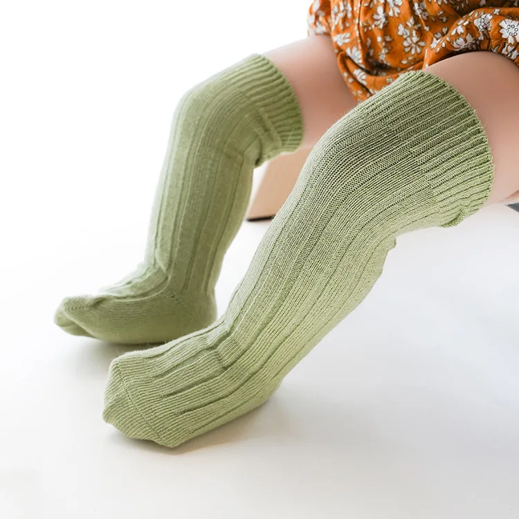 High quality newborn baby socks solid color infant long socks knee high ribbed baby combed cotton baby socks for winter
High quality newborn baby socks solid color infant long socks knee high ribbed baby combed cotton baby socks for winter