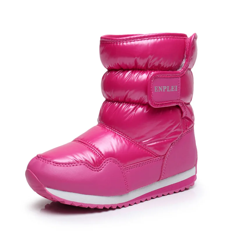 Children's winter waterproof, non-slip and velvet thickened short tube parent-child snow shoes boots, White,blue,orange,and black 
Children's winter waterproof, non-slip and velvet thickened short tube parent-child snow shoes boots, White,blue,orange,and black