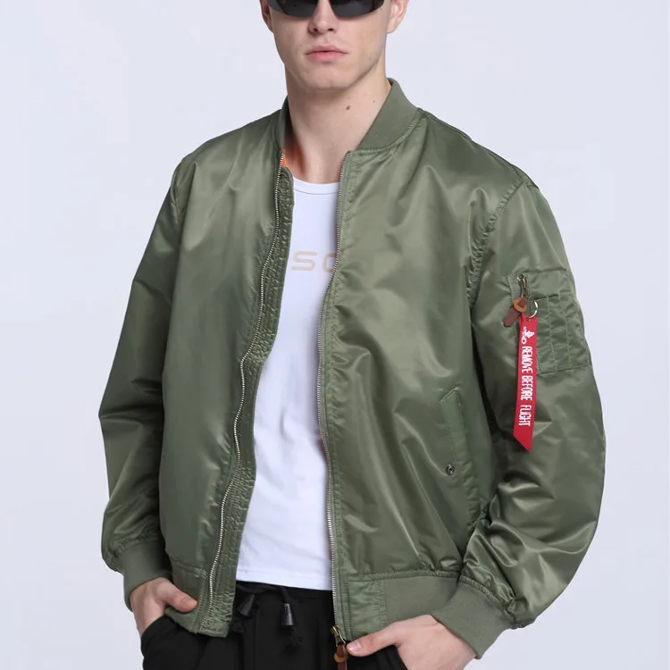2021 Fashion Oversize Big Size Men's Jackets Coats Front Pockets Slimming Down Winter Bomber Jacket Zip Up Sports Jacket For Man, As picture or customized picture 
2021 Fashion Oversize Big Size Men's Jackets Coats Front Pockets Slimming Down Winter Bomber Jacket Zip Up Sports Jacket For Man, As picture or customized picture