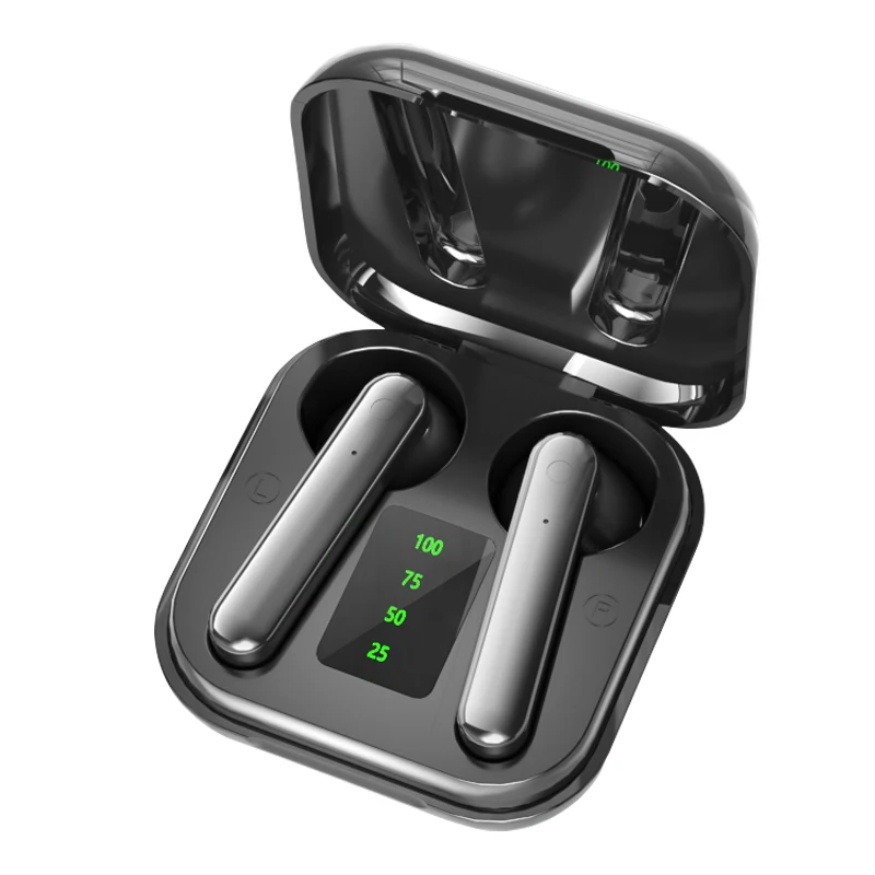 drop shipping new bluetooth chip 5.2 wireless earphone earubds Wireless Bluetooth earphone with lcd digital display
drop shipping new bluetooth chip 5.2 wireless earphone earubds Wireless Bluetooth earphone with lcd digital display