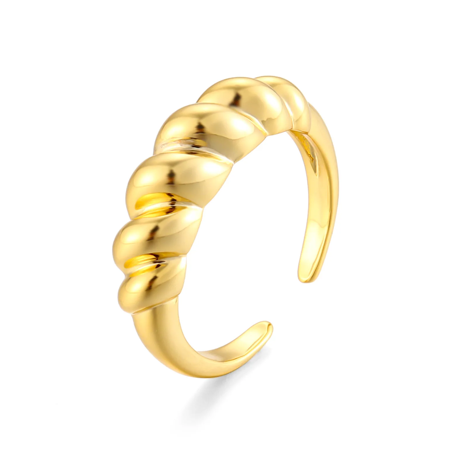 Hot Personalized Brass Open Ring Simple Tendy Real Gold Plated Thread Open Band Ring
Hot Personalized Brass Open Ring Simple Tendy Real Gold Plated Thread Open Band Ring