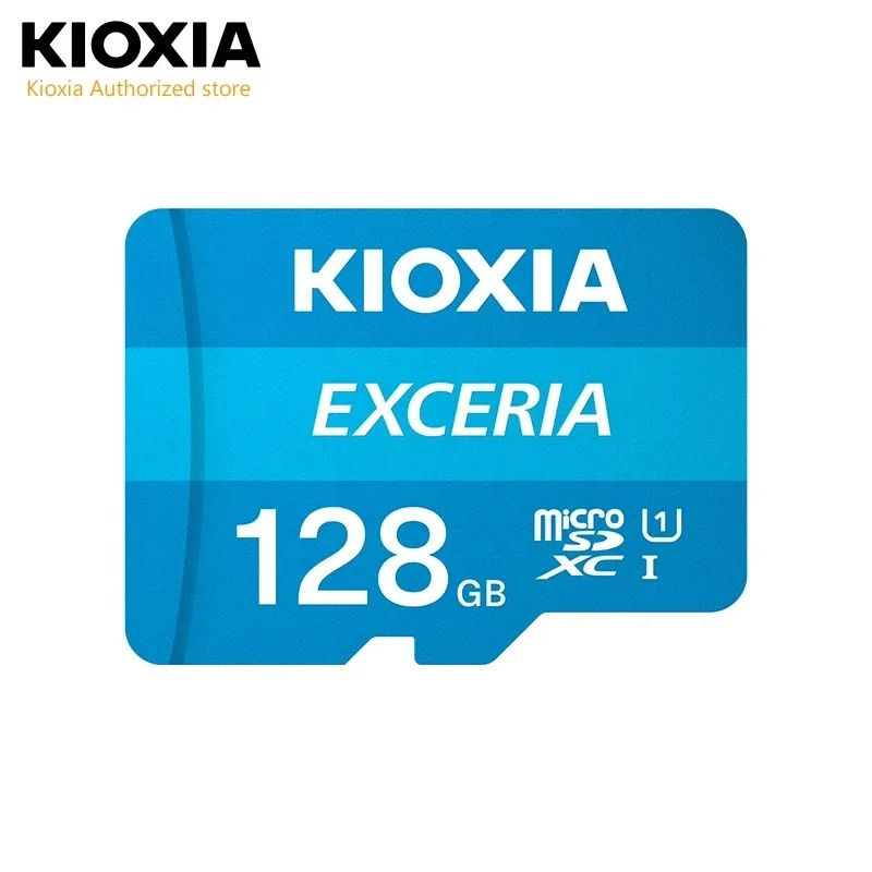 

Kioxia 256GB/128G/64G/32GB/16GB Trans-flash Card Exceria Flash Memory Card U1 R100 C10 Full HD High Read Speed 100MB/s TF card