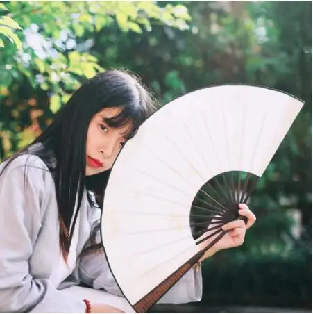 Custom printed good quality bamboo hand folding fabric fan for event or promotion bamboo hand fan, Black
Custom printed good quality bamboo hand folding fabric fan for event or promotion bamboo hand fan, Black