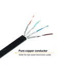 Cat5e Cable Ethernet Low Price UTP Rj45 Cat7 Cat5e Cat6 5 Cable Patch Cord Network Ethernet Cable 100 Meter Lan Cable