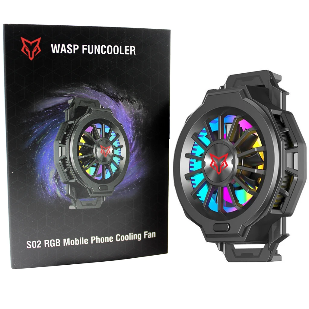 Sarafox S02 Mobile Phone Radiator Portable Gaming Cooler Wireless Phone Handle Mini Controller With Cooling Fan For PUBG Mobile
Sarafox S02 Mobile Phone Radiator Portable Gaming Cooler Wireless Phone Handle Mini Controller With Cooling Fan For PUBG Mobile