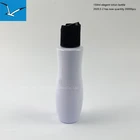 Cap Bottle For Black Color Disc Top Cap 24 /410 Plastic Disc Cap Lotion Bottle Cap For Cosmetic