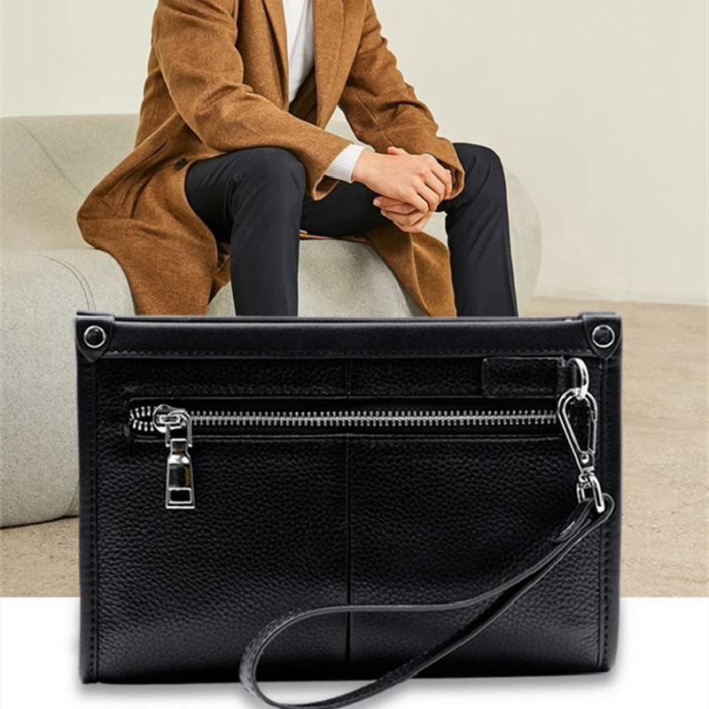Drop shipping 2022 Best Seller Man fingerprint Handbag Luxury Business Men Black Genuine leather messenger bag for men
Drop shipping 2022 Best Seller Man fingerprint Handbag Luxury Business Men Black Genuine leather messenger bag for men