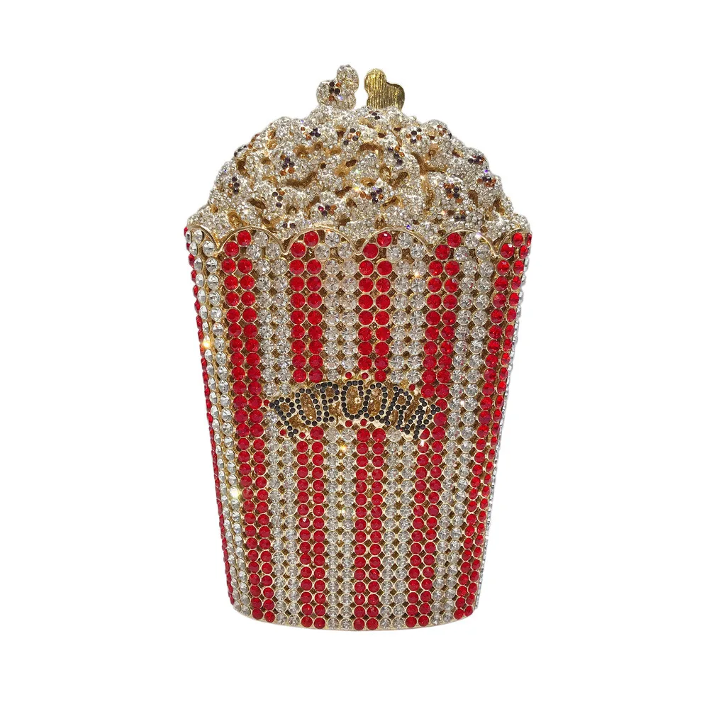Amazon Hot Handmade Designer Crystal Rhinestone Popcorn Evening Diamond Party Purses Clutch Bags, As pictures
Amazon Hot Handmade Designer Crystal Rhinestone Popcorn Evening Diamond Party Purses Clutch Bags, As pictures