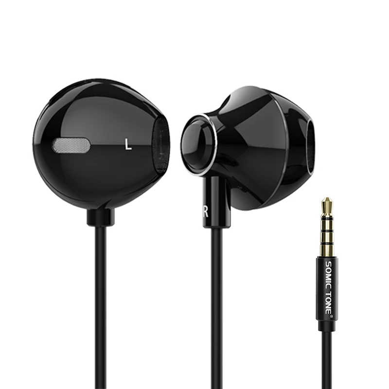 3.5mm Bass Wired Earphone In-Ear Earphones With Mic Universal Comforted Earbud Volume Control Stereo Sport Headset, Customized colors
3.5mm Bass Wired Earphone In-Ear Earphones With Mic Universal Comforted Earbud Volume Control Stereo Sport Headset, Customized colors