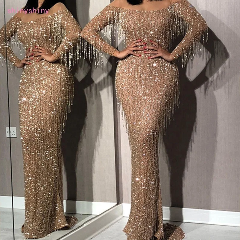 Sexy Modern Mermaid Sequins Tassel Prom Evening Dress sleeveless Gold Formal Party Gowns Dance Club Dresses 82011418DS, As picture
Sexy Modern Mermaid Sequins Tassel Prom Evening Dress sleeveless Gold Formal Party Gowns Dance Club Dresses 82011418DS, As picture