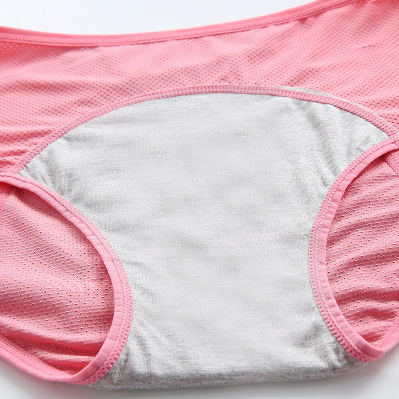 sexy leak proof reusable breathable period high-rise menstrual plus size girl lady panties briefs underware underwear for women 
sexy leak proof reusable breathable period high-rise menstrual plus size girl lady panties briefs underware underwear for women