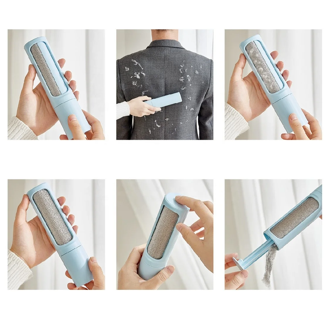 Cheap Price Mini Portable Reusable Electrostatic Removing Dog Cat Lint Roller Pet Brush For Clothes Cleaning
Cheap Price Mini Portable Reusable Electrostatic Removing Dog Cat Lint Roller Pet Brush For Clothes Cleaning