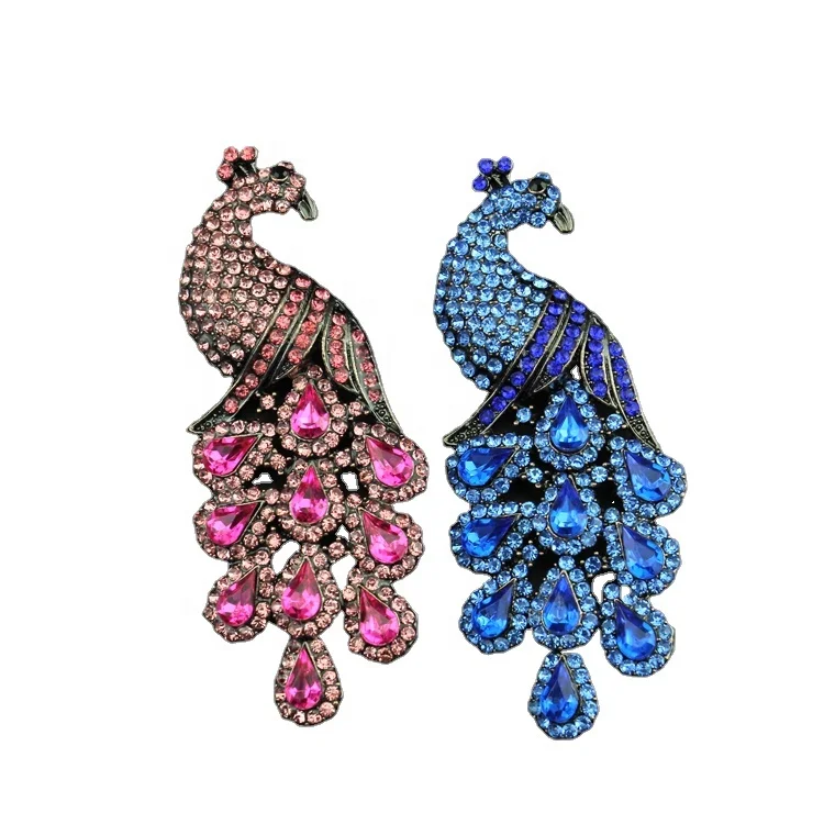 Classic Peacock Rhinestone Crystal Pins Couple Decoration Animal Brooches For Party/Weeding, At picture
Classic Peacock Rhinestone Crystal Pins Couple Decoration Animal Brooches For Party/Weeding, At picture