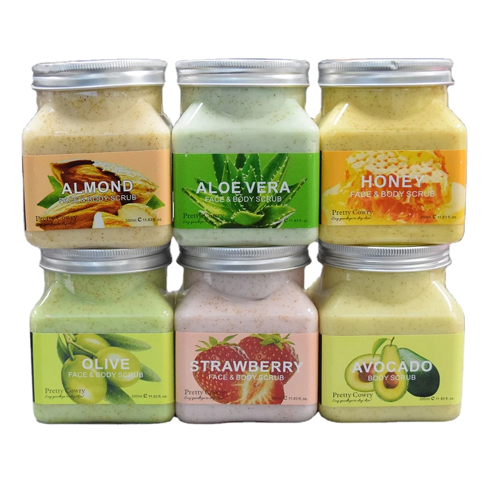 wholesale Body scrub Exfoliating scrub Improve skin Many flavors Customize your logo 350ML
wholesale Body scrub Exfoliating scrub Improve skin Many flavors Customize your logo 350ML