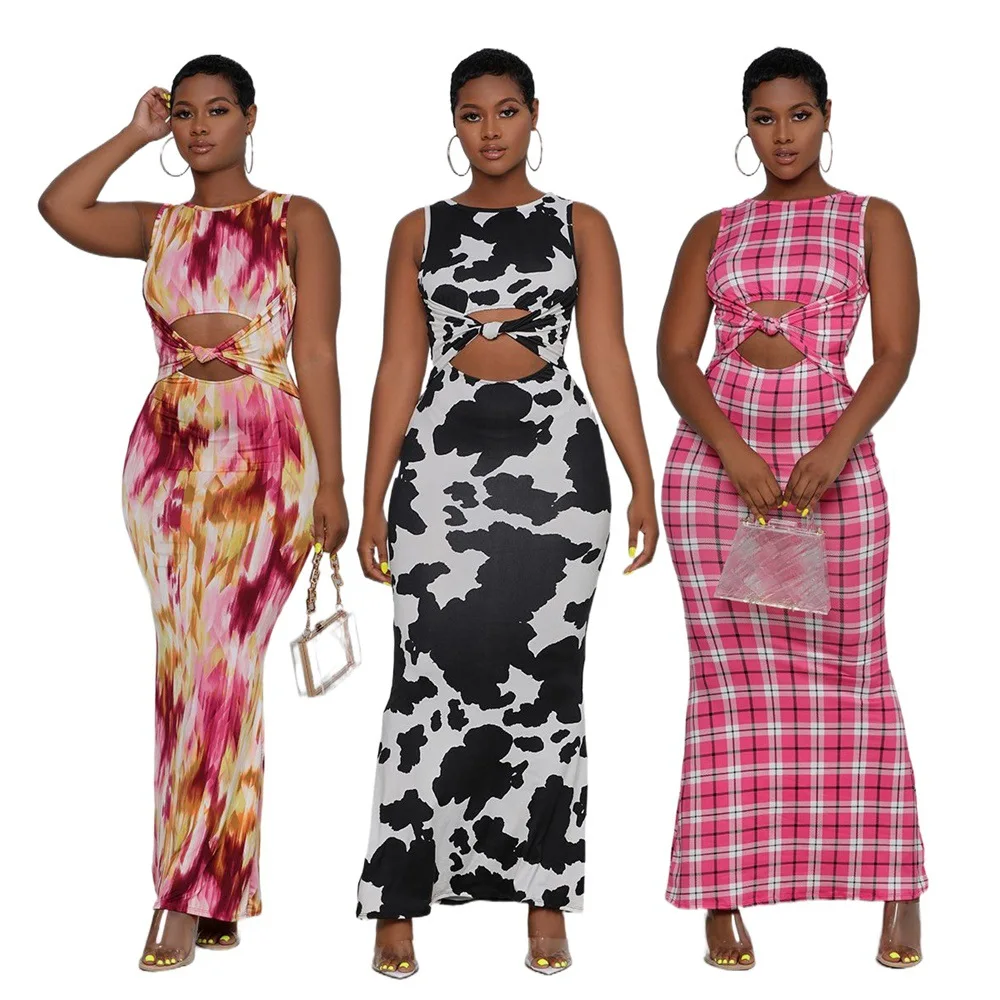 Women Maxi Dress Hollow Out O Neck Lace Up Bodycon Sexy Streetwear Party Club, Shown
Women Maxi Dress Hollow Out O Neck Lace Up Bodycon Sexy Streetwear Party Club, Shown