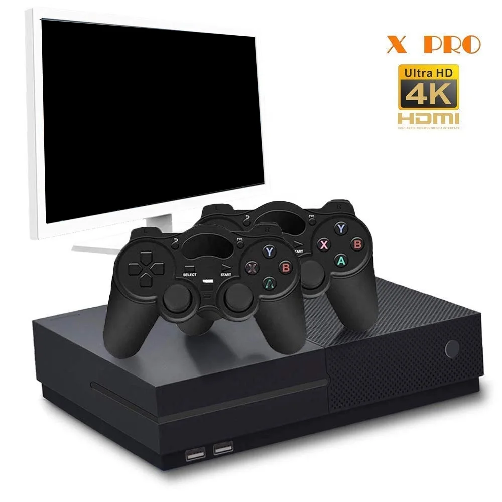 2020 Best Gift Retro 800 Games 4K X pro Tv retro video game console for family, Black
2020 Best Gift Retro 800 Games 4K X pro Tv retro video game console for family, Black