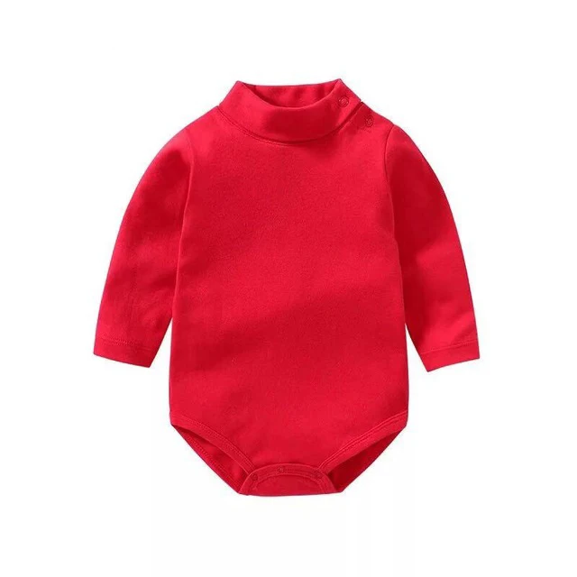Custom Logo 100% Cotton Infant Baby Bodysuit Solid Body Boys Onesie Long Sleeve Mock neckJumpsuits
Custom Logo 100% Cotton Infant Baby Bodysuit Solid Body Boys Onesie Long Sleeve Mock neckJumpsuits