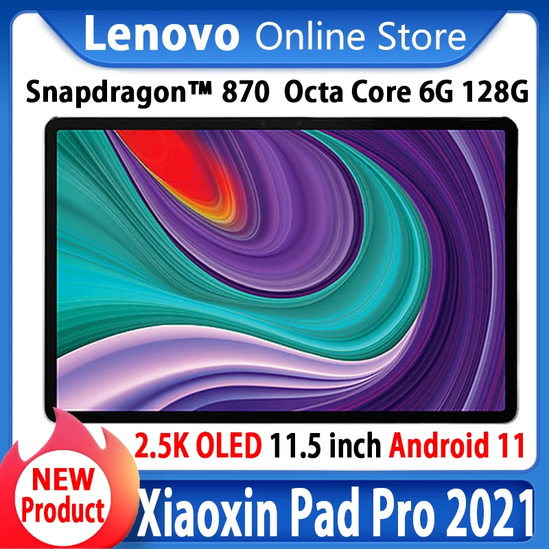 hot selling Original Lenovo XiaoXin Pad Pro 2021 870 6GB RAM 128GB 11.5 inch 2.5K OLED Screen lenovo Tablet Android 11
hot selling Original Lenovo XiaoXin Pad Pro 2021 870 6GB RAM 128GB 11.5 inch 2.5K OLED Screen lenovo Tablet Android 11