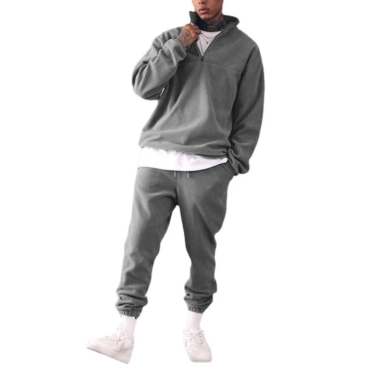 New autumn men's sweater sets casual plus velvet thickening casual jogging set mens tracksuit sets, 4 colors
New autumn men's sweater sets casual plus velvet thickening casual jogging set mens tracksuit sets, 4 colors
