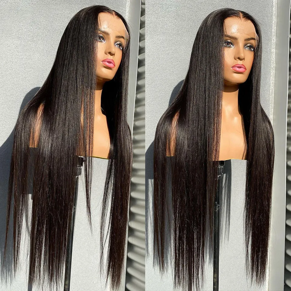 Cheap Brazilian Human Hair Lace Front Wig with Baby Hair Silky Straight 5x5 Closure Wig
Cheap Brazilian Human Hair Lace Front Wig with Baby Hair Silky Straight 5x5 Closure Wig