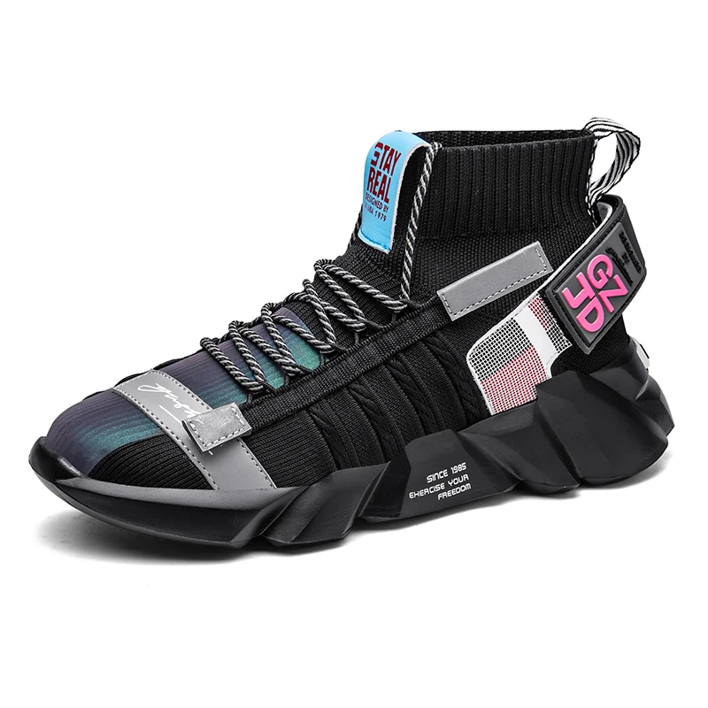 Fashion Design High-Top Comfortable Casual Sock Sneakers Shoes Men, White,black,black orange,orange
Fashion Design High-Top Comfortable Casual Sock Sneakers Shoes Men, White,black,black orange,orange