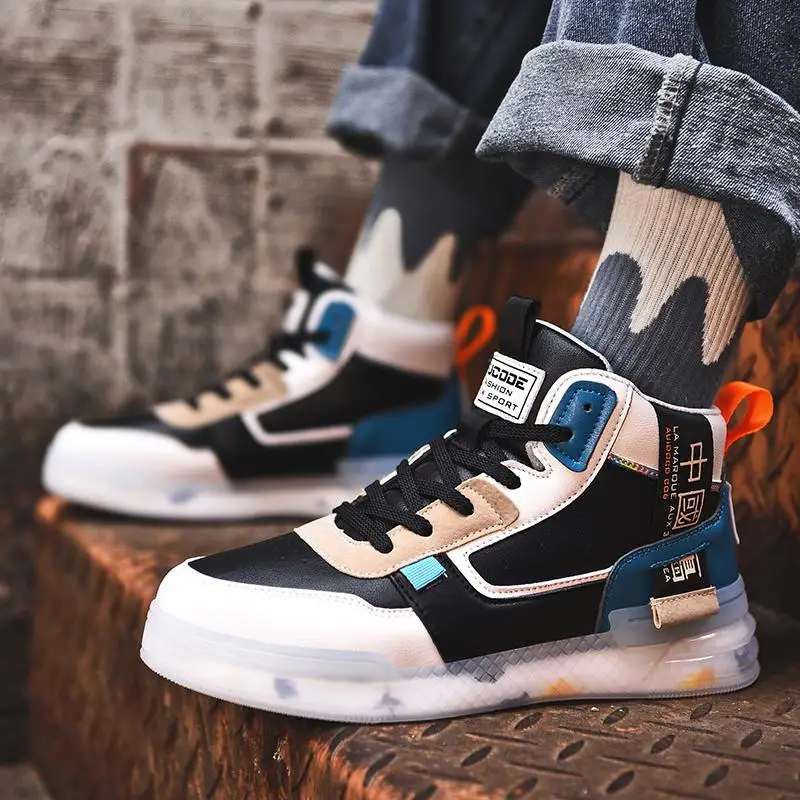 Fashion Shoes New Men Casual Shoes High Top Sneakers Men luxury Shoes Platform Sneakers high Quality Men`s board Sneakers
Fashion Shoes New Men Casual Shoes High Top Sneakers Men luxury Shoes Platform Sneakers high Quality Men`s board Sneakers