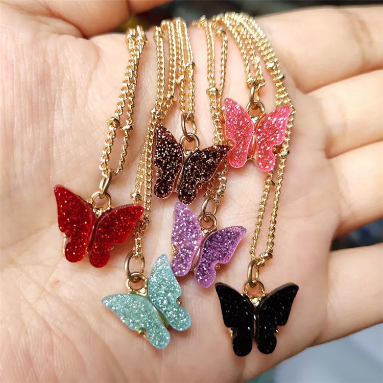 Earring Sets Women Fashion Vintage Simple Gold Chain Elegant Butterfly Pendant Necklace, Picture shows
Earring Sets Women Fashion Vintage Simple Gold Chain Elegant Butterfly Pendant Necklace, Picture shows