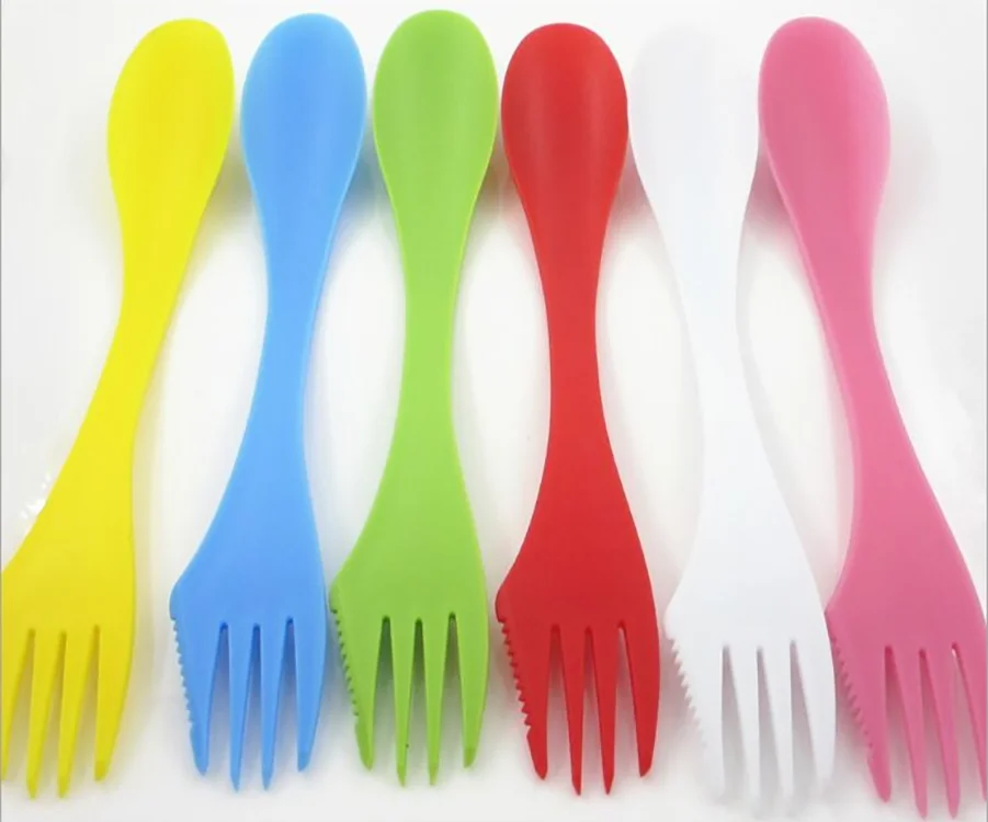wholesale popular Food grade and Knives with Logo Three in one knife and fork spoon
wholesale popular Food grade and Knives with Logo Three in one knife and fork spoon