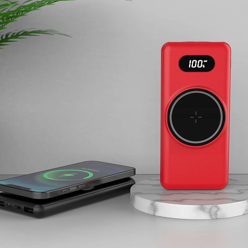 10000mah Power Bank Wireless Charger For iPhone for Samsung External Battery Bank Built-in Charger Magnetic Wireless Powerbank
10000mah Power Bank Wireless Charger For iPhone for Samsung External Battery Bank Built-in Charger Magnetic Wireless Powerbank
