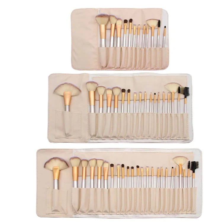 wholesale High quality beige white synthetic hair makeup brushes Professional 12 18 24pcs makeup brush set
wholesale High quality beige white synthetic hair makeup brushes Professional 12 18 24pcs makeup brush set