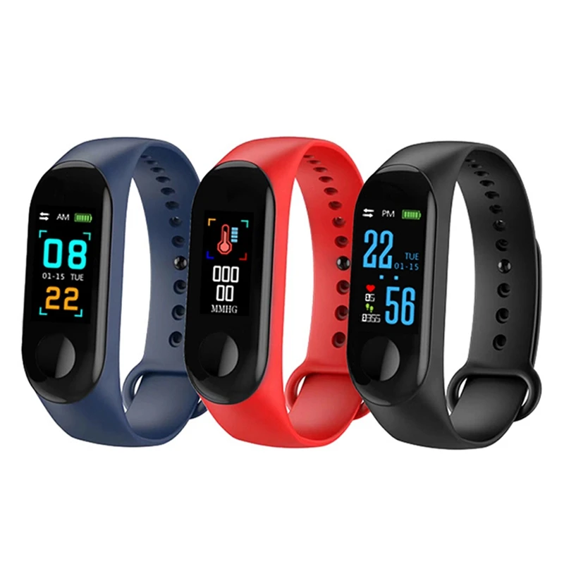 New style fashion Heart rate monitor pedometer blood pressure fitness tracker cheap m3 smart watch band bracelet, Black,blue,red
New style fashion Heart rate monitor pedometer blood pressure fitness tracker cheap m3 smart watch band bracelet, Black,blue,red