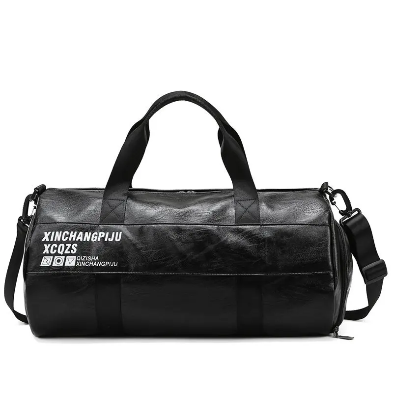 Wholesale Large Capacity PU Leather Waterproof Sports Gym Bag Outdoor Travel Bag Duffel Bag, Black
Wholesale Large Capacity PU Leather Waterproof Sports Gym Bag Outdoor Travel Bag Duffel Bag, Black
