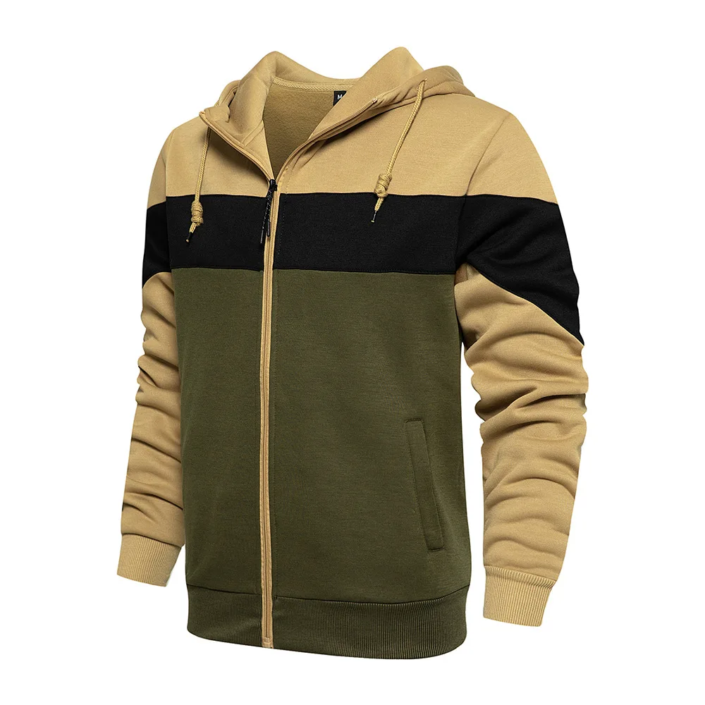 Wholesale New Stylish Men Zip Up Hoodie Custom Embroidery Logo Color Block Hoodie Custom Hoodie Vendors, Picture shows
Wholesale New Stylish Men Zip Up Hoodie Custom Embroidery Logo Color Block Hoodie Custom Hoodie Vendors, Picture shows