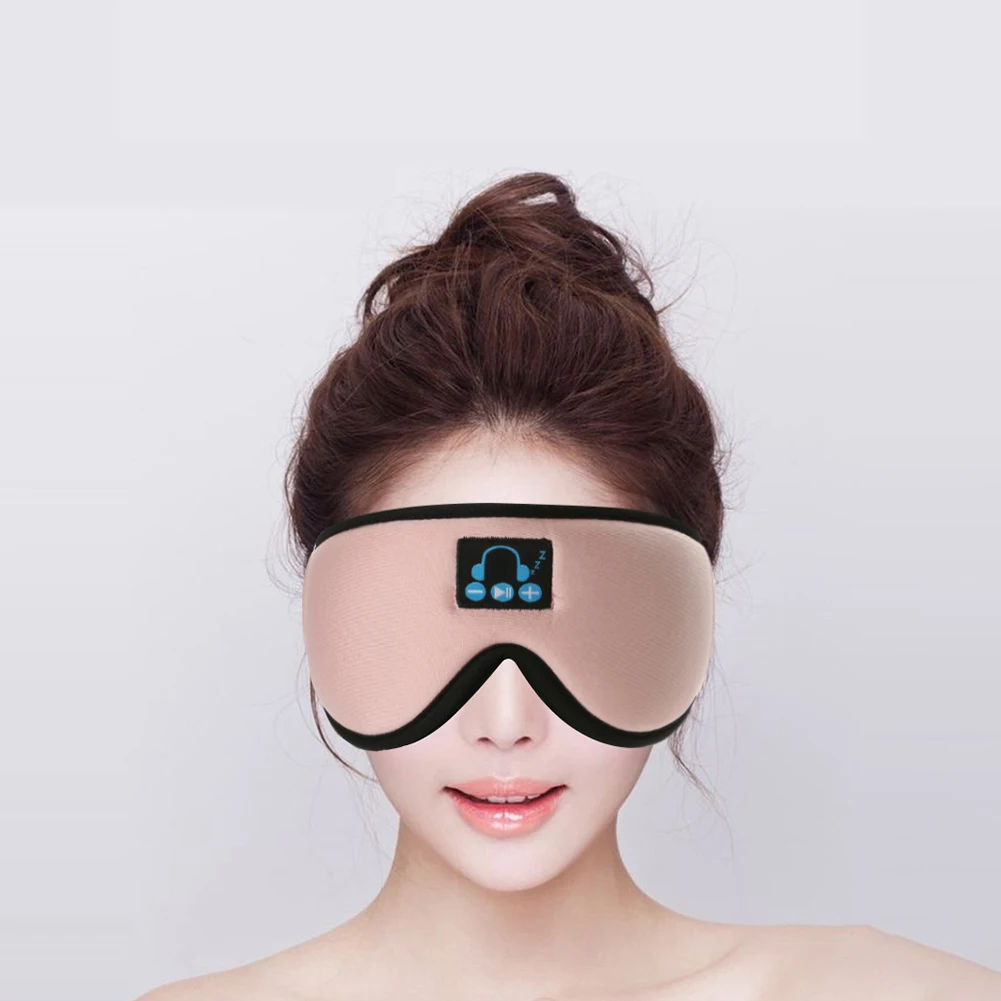 2021 New 3D Wireless Stereo Earphone Phone Headband Sleep Soft Earphones Sleeping Eye Mask Music Headset Eye Mask, Black
2021 New 3D Wireless Stereo Earphone Phone Headband Sleep Soft Earphones Sleeping Eye Mask Music Headset Eye Mask, Black