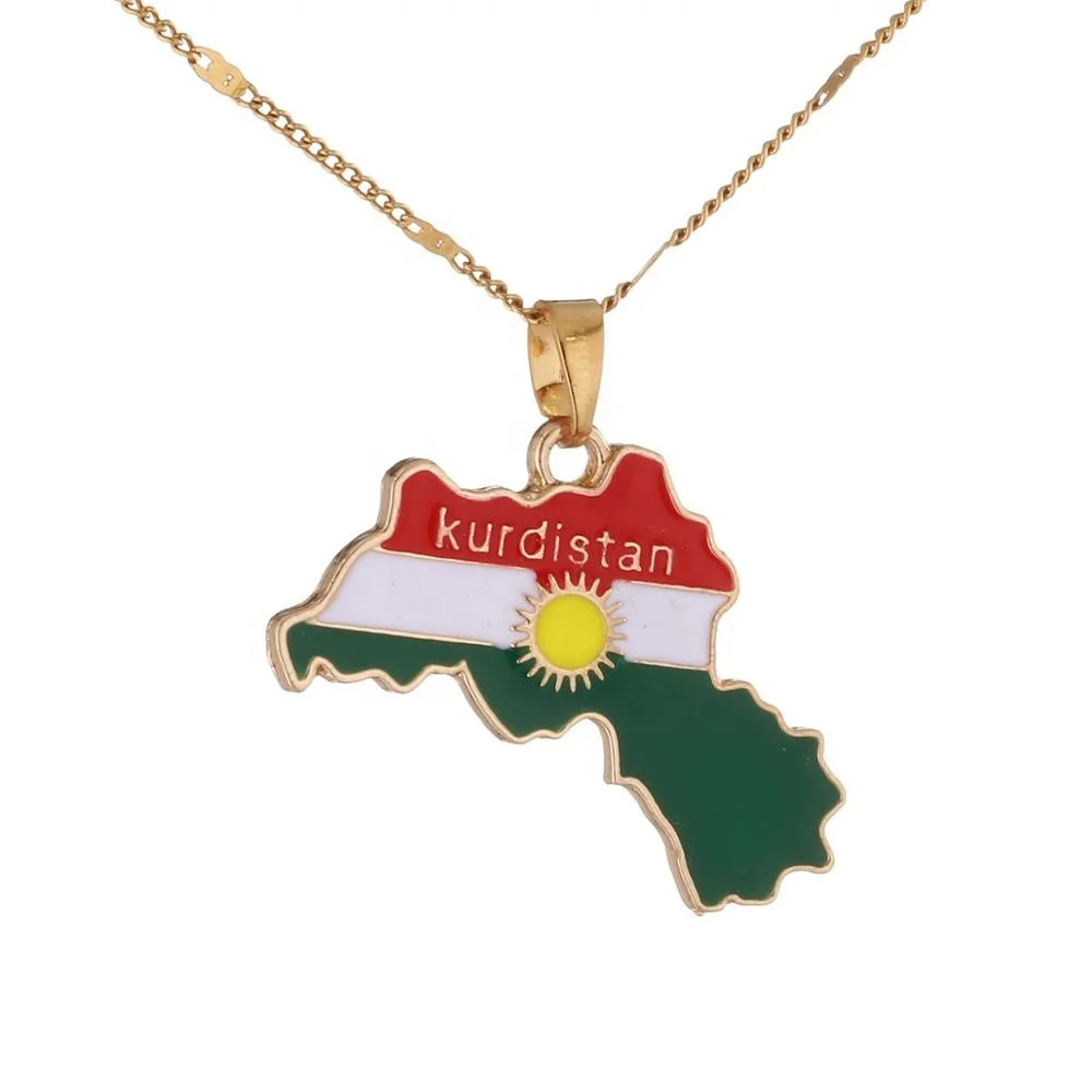 Gold Color Kurdistan Map Pendant Necklaces Chain Kurdish Koerdistan Map Jewelry
Gold Color Kurdistan Map Pendant Necklaces Chain Kurdish Koerdistan Map Jewelry