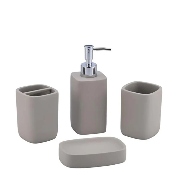 hotel ceramic bathroom set