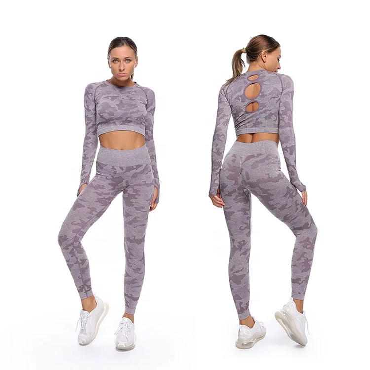 Womens workout clothing crop top seamless bra and active legging gym camo 3 pcs yoga sets
Womens workout clothing crop top seamless bra and active legging gym camo 3 pcs yoga sets