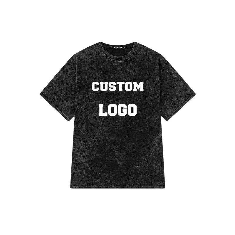 Custom Design Logo Mens Washed Short Sleeve Ribbed Mock Neck Black Oversized T-shirts
Custom Design Logo Mens Washed Short Sleeve Ribbed Mock Neck Black Oversized T-shirts