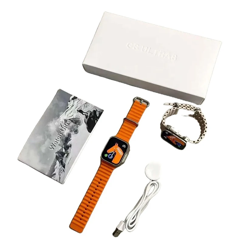 IP67 Top Wearfit Pro 2.05 Inch 49MM Real Screw Clip Heart Rate Temperature Step Counter GS Ultra 8 Smart Watch 8 Ultra Watch 8
IP67 Top Wearfit Pro 2.05 Inch 49MM Real Screw Clip Heart Rate Temperature Step Counter GS Ultra 8 Smart Watch 8 Ultra Watch 8
