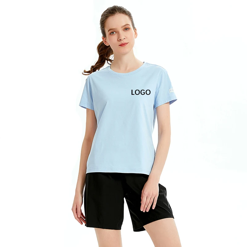 Wholesale Custom Women's Round-Neck T-shirts Oversized Polyester Female Graphic Print Tee Tshirt
Wholesale Custom Women's Round-Neck T-shirts Oversized Polyester Female Graphic Print Tee Tshirt