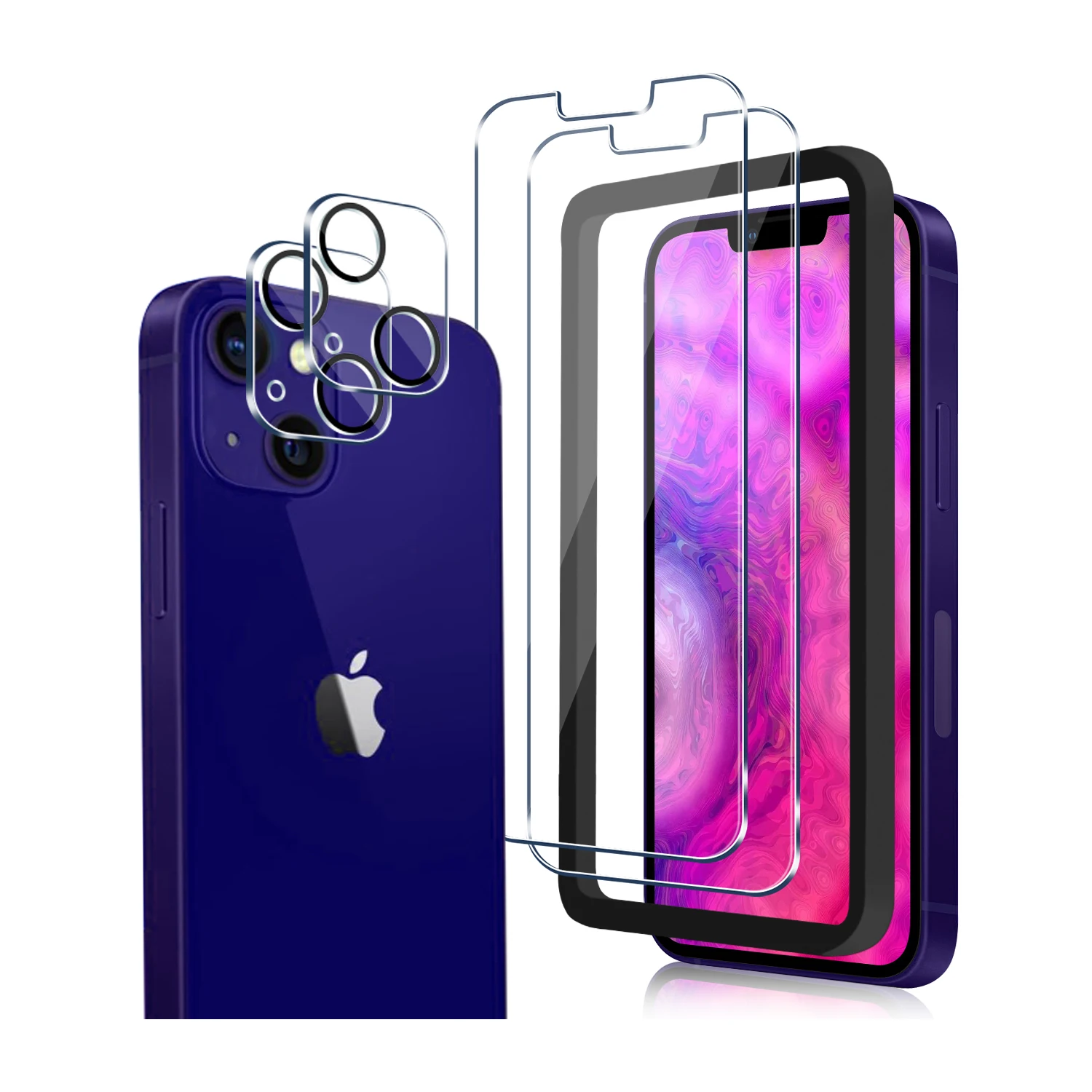 High Quality Full Glue 2.5d Mobile Phones Screen Protectors For iphone 13 Glass Screen Protector
High Quality Full Glue 2.5d Mobile Phones Screen Protectors For iphone 13 Glass Screen Protector