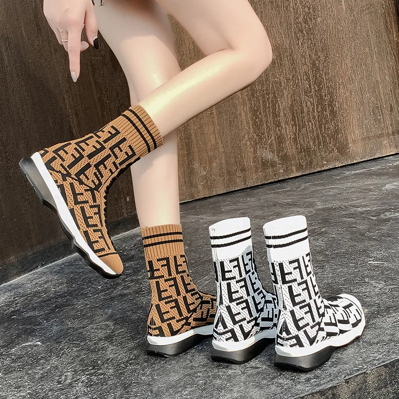 TX Autumn new large size medium tube letter knitted elastic breathable short tube thin thin socks brown military boots
TX Autumn new large size medium tube letter knitted elastic breathable short tube thin thin socks brown military boots
