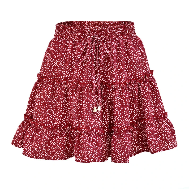 Fashion Women's Floral Skirt with Ruffled Short Skirt Print for Women Mini Polyester / Cotton Floral Pattern Adults Casual, Customize your colors
Fashion Women's Floral Skirt with Ruffled Short Skirt Print for Women Mini Polyester / Cotton Floral Pattern Adults Casual, Customize your colors