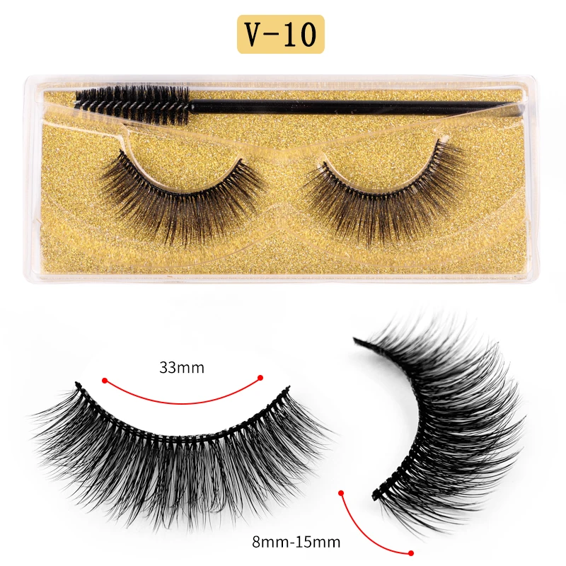 1Pair Natural False Eyelashes Volume Lashes Artificial Eyelashes Extensions V Series
1Pair Natural False Eyelashes Volume Lashes Artificial Eyelashes Extensions V Series