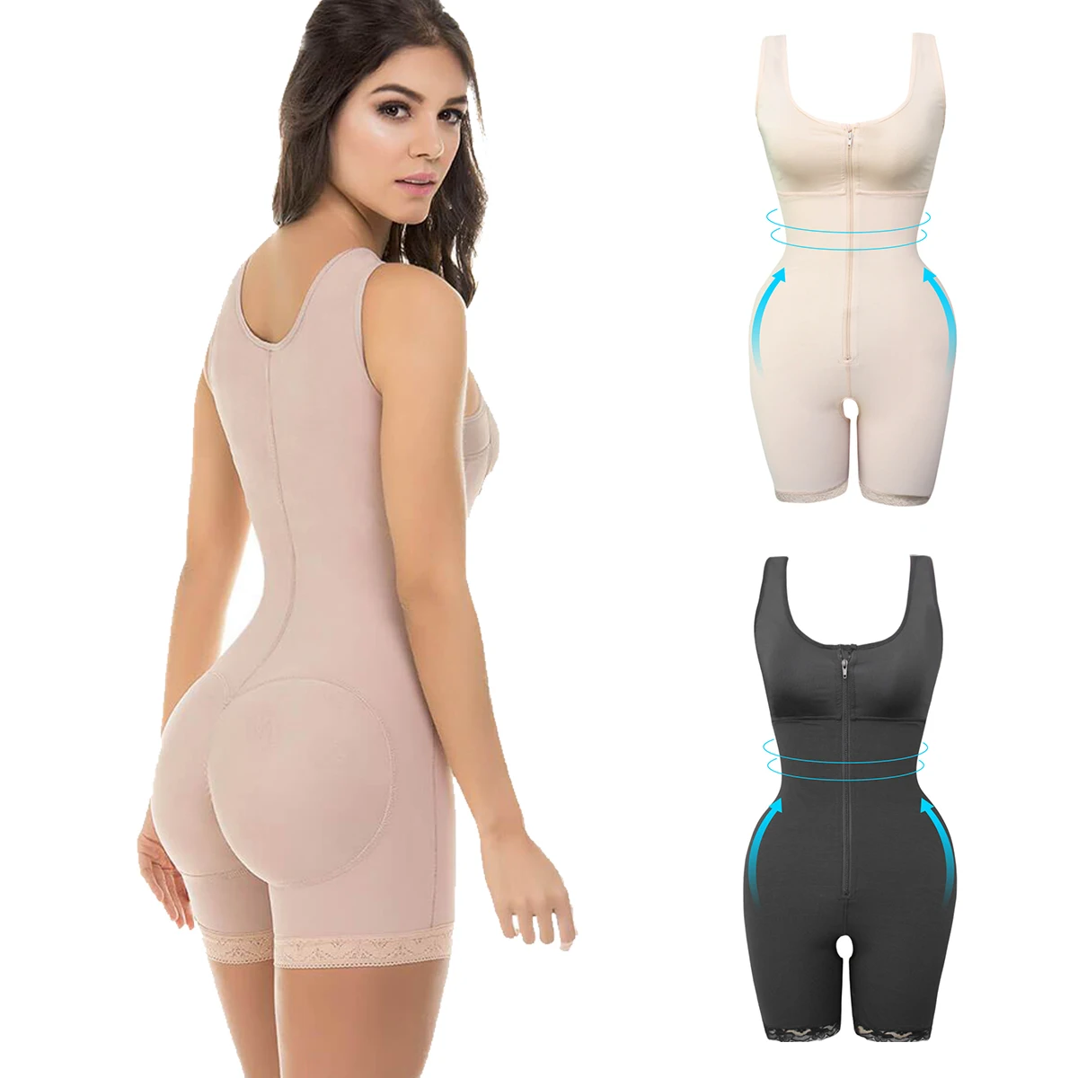wholesale high quality slimming butt lifter panties body shaper firm bodysuit tummy control butt lifter, Black
wholesale high quality slimming butt lifter panties body shaper firm bodysuit tummy control butt lifter, Black